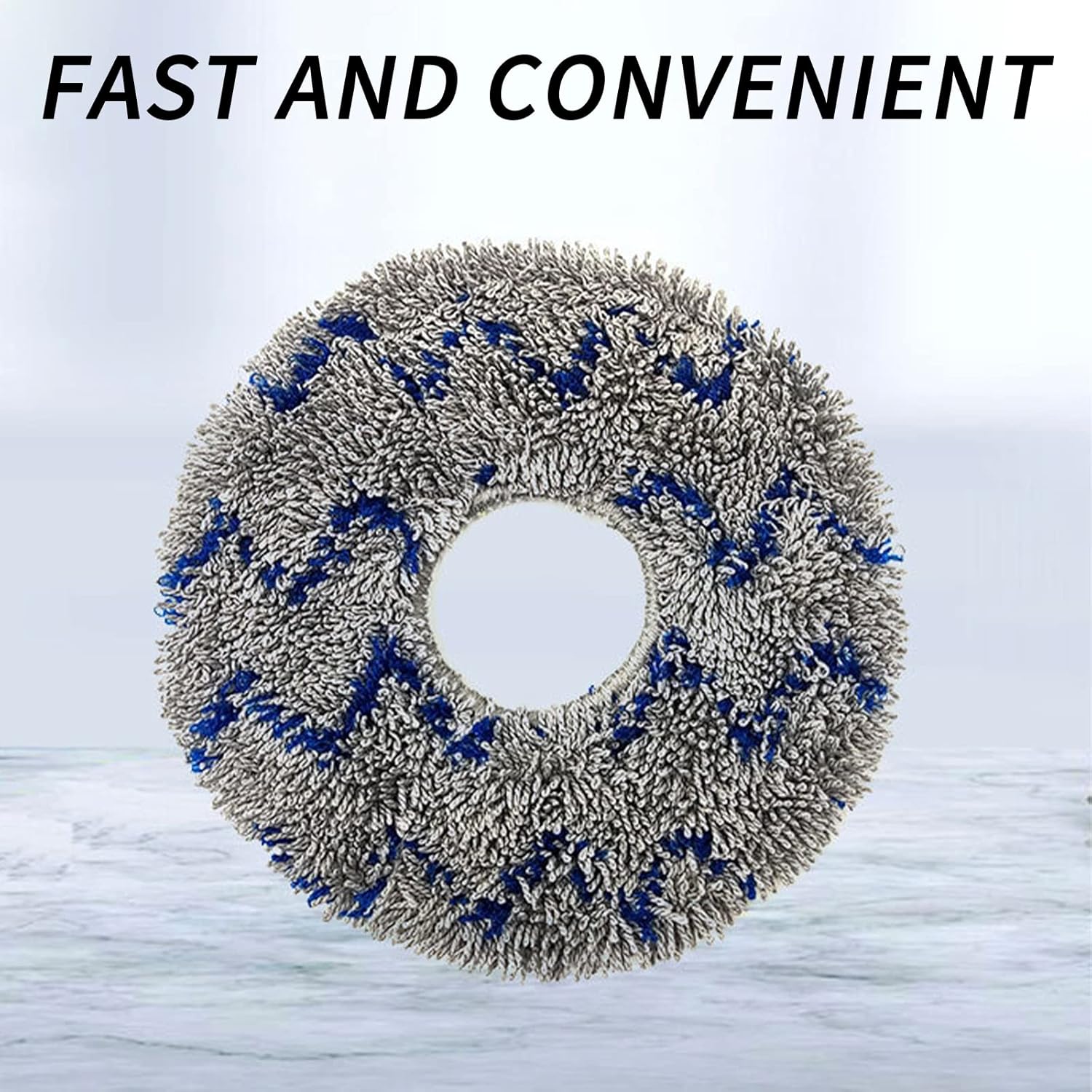 Kingsea Replacement Washable Mop Pads for ECOVACS DEEBOT OZMO X1 Omni Turbo