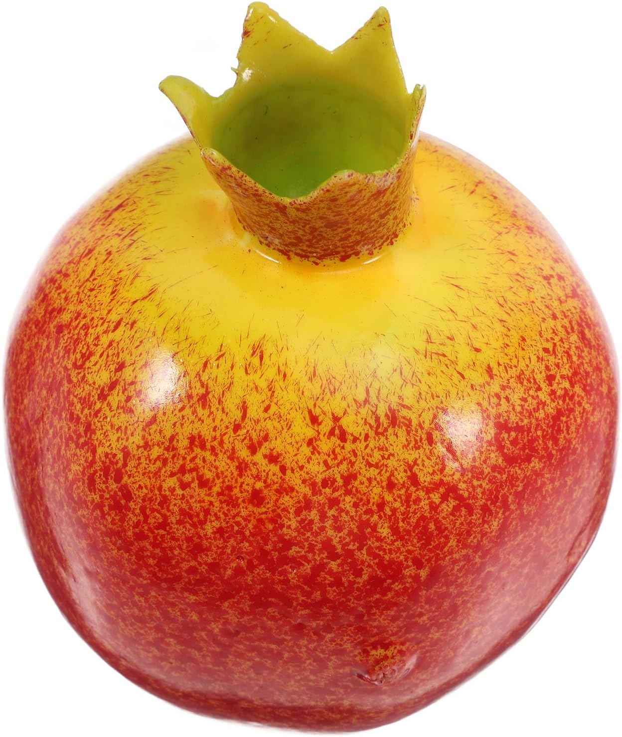 Realistic Simulated Pomegranate Fruit Ornament 299In Plastic Decor