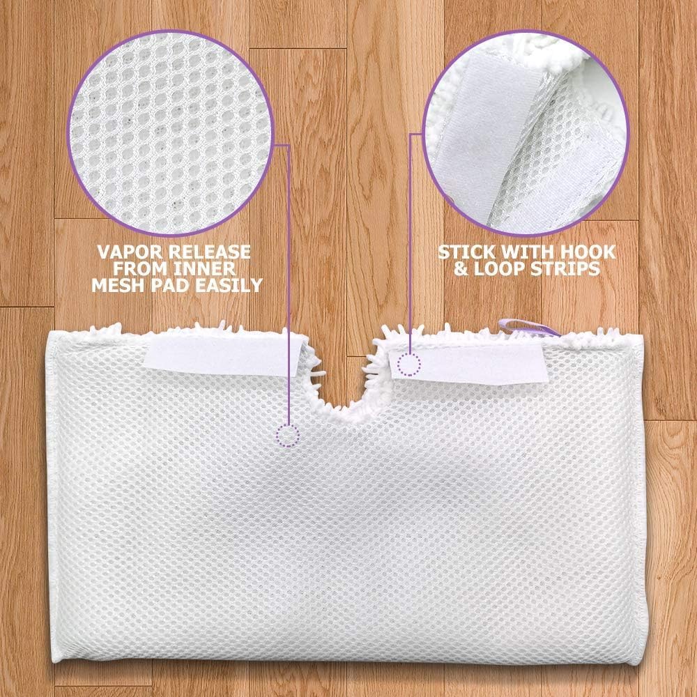 Replacement Steam Mop Pads for Shark Steam Mop S3500 Series 2-Pack