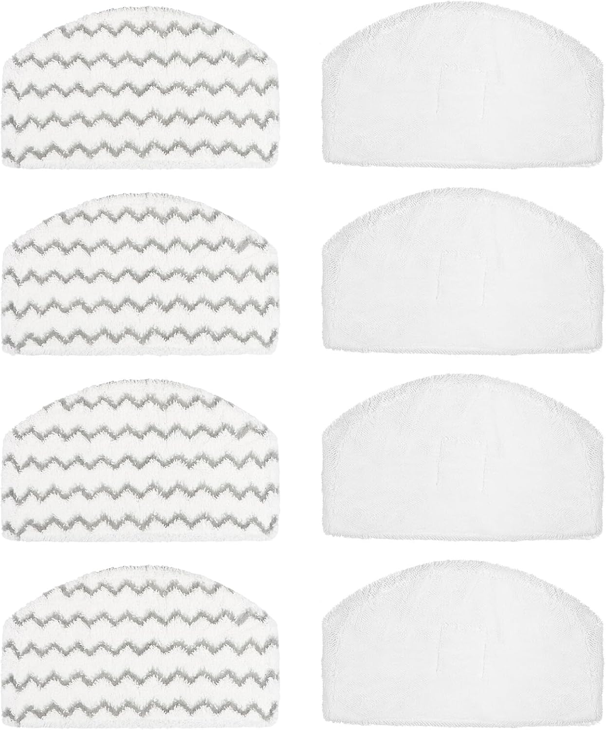 HOMEXCEL Steam Mop Replacement Pads 8 Pack