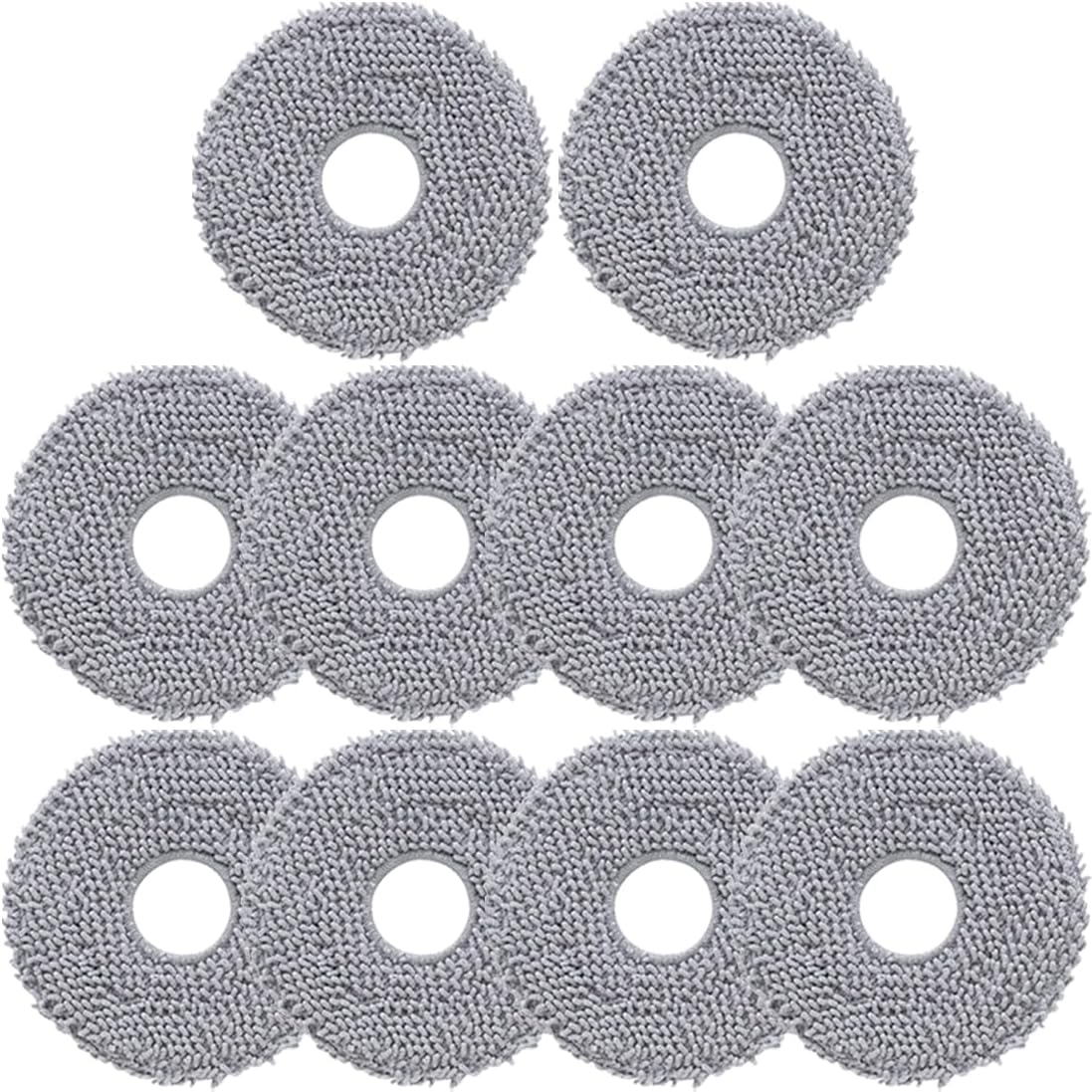 10pcs Mop Pads for Roborock Qrevo Robot Vacuums