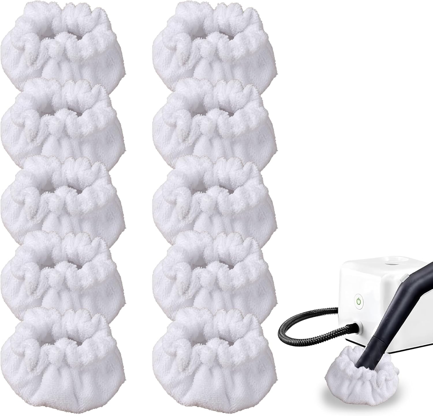 10 Pack Microfiber Cloths for Dupray Steam Cleaner