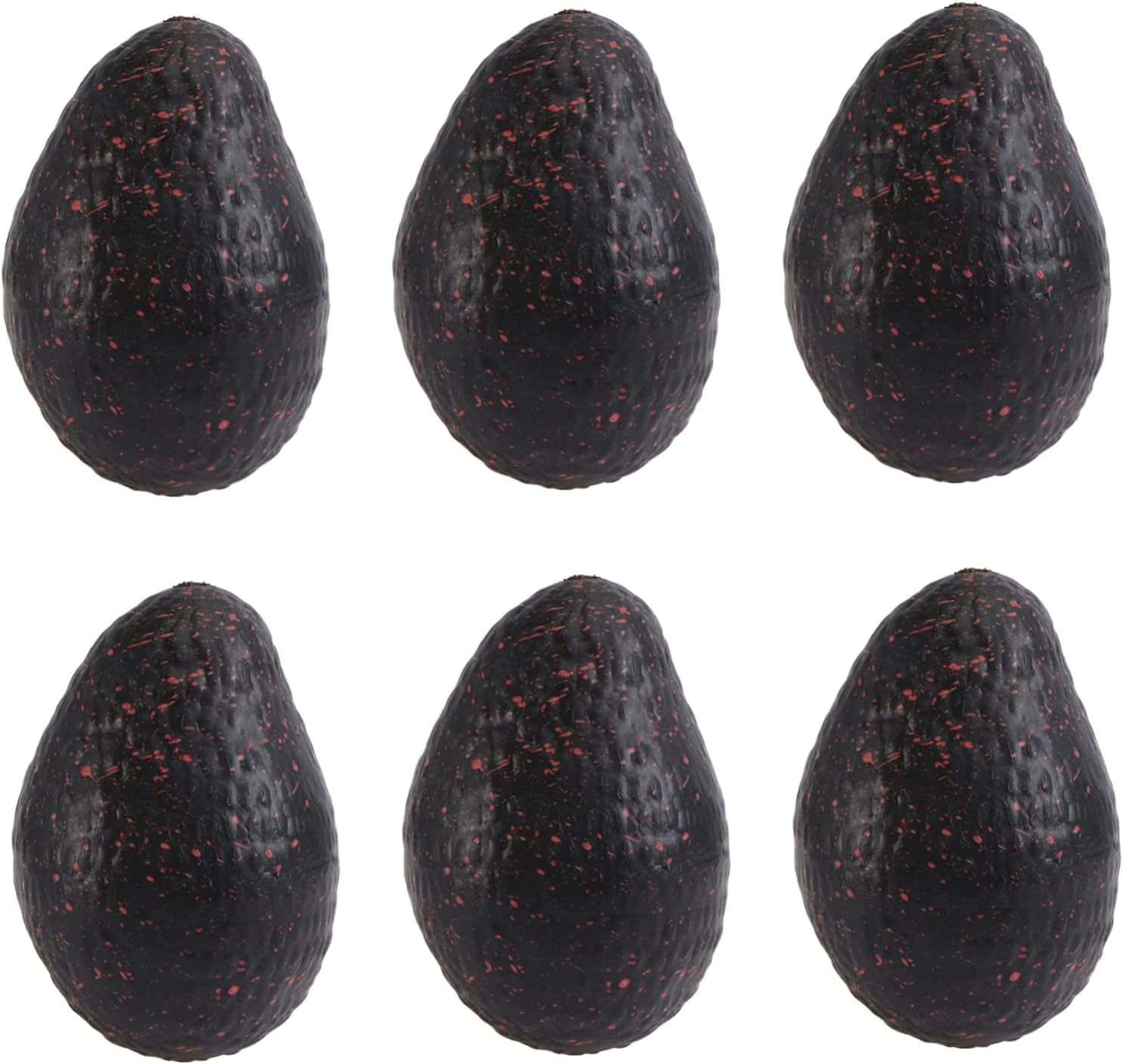PRETYZOOM 6Pcs Artificial Avocados Faux Fruit Decoration