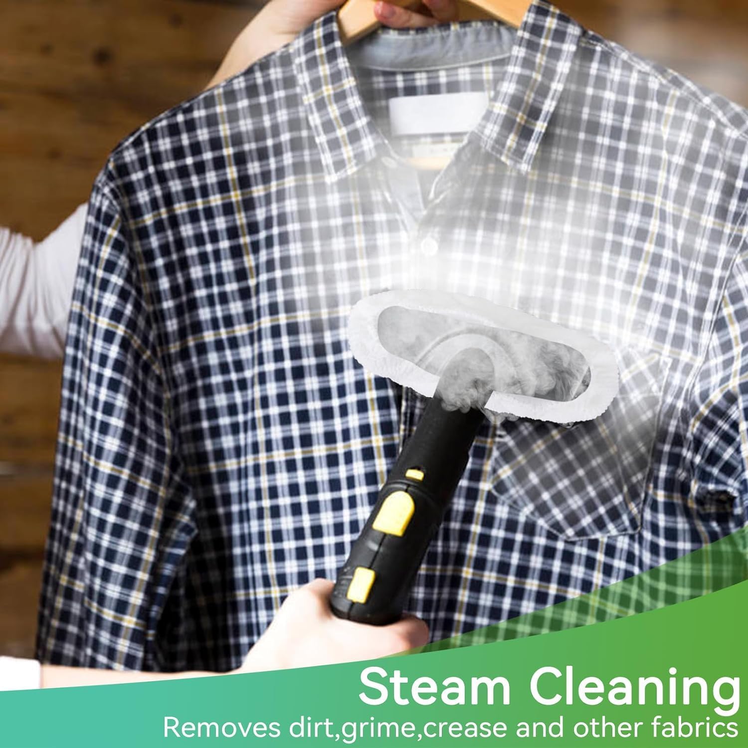 12 Pack Universal Microfiber Cloths for Steam Mops