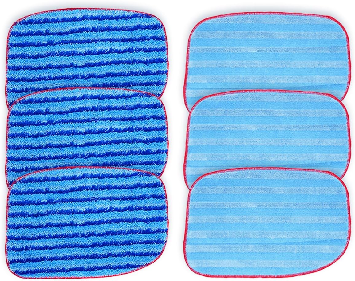 KEEPOW Replacement Microfiber Steam Mop Pads for McCulloch MC1375 MC1385 33 Pack
