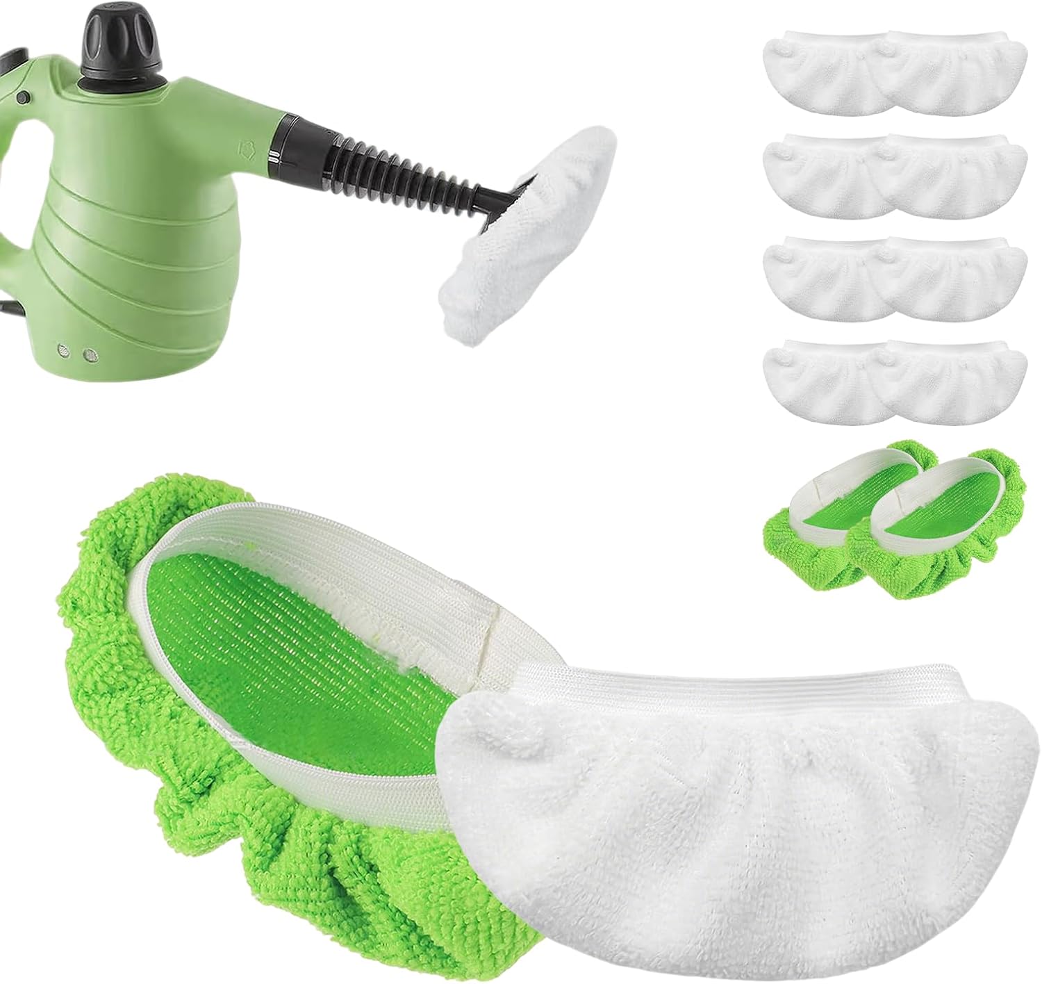 10 Pack Universal Steam Mop Pads Reusable