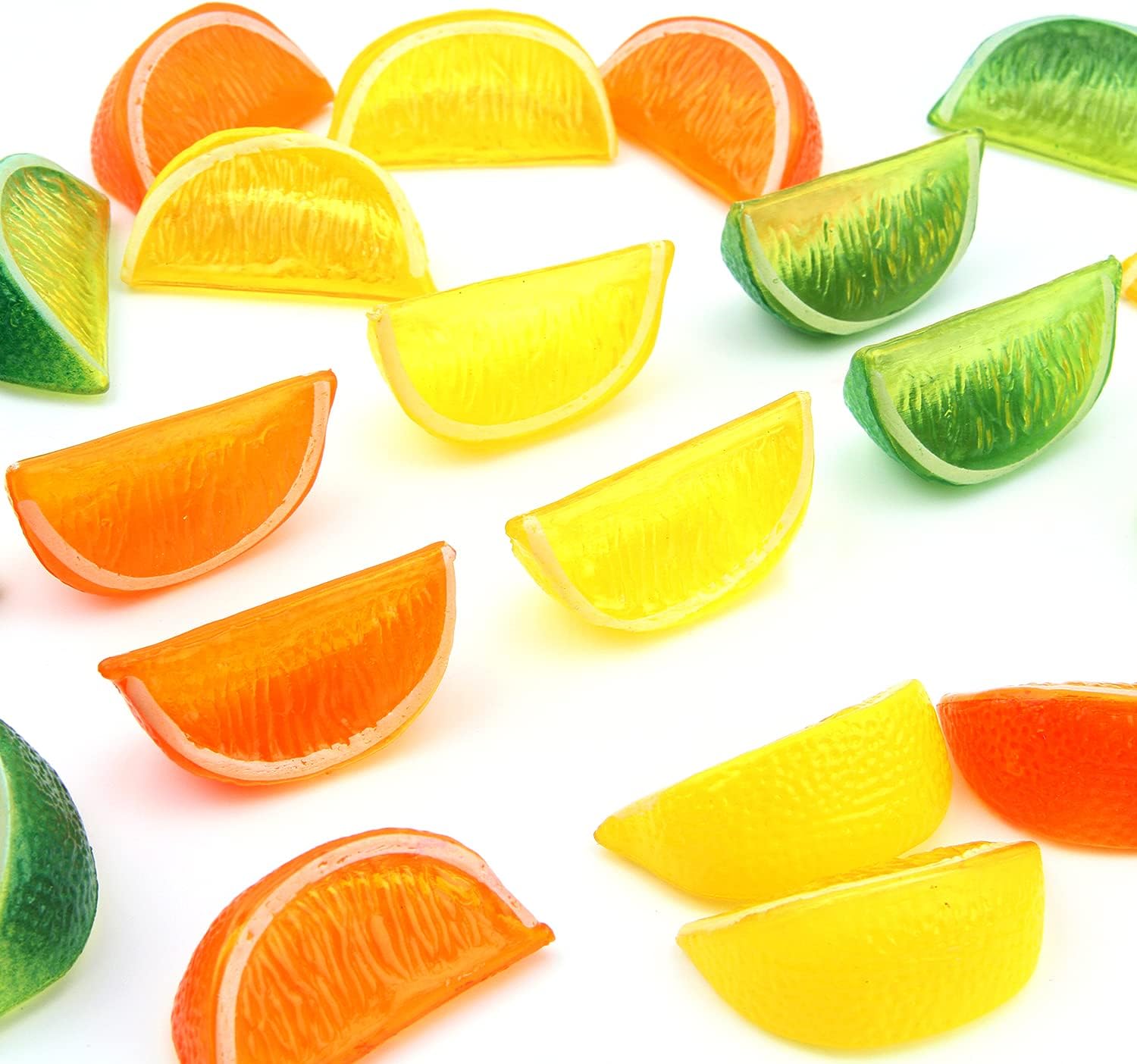 CCINEE 24PCS Artificial Lemon Blocks Realistic Decor