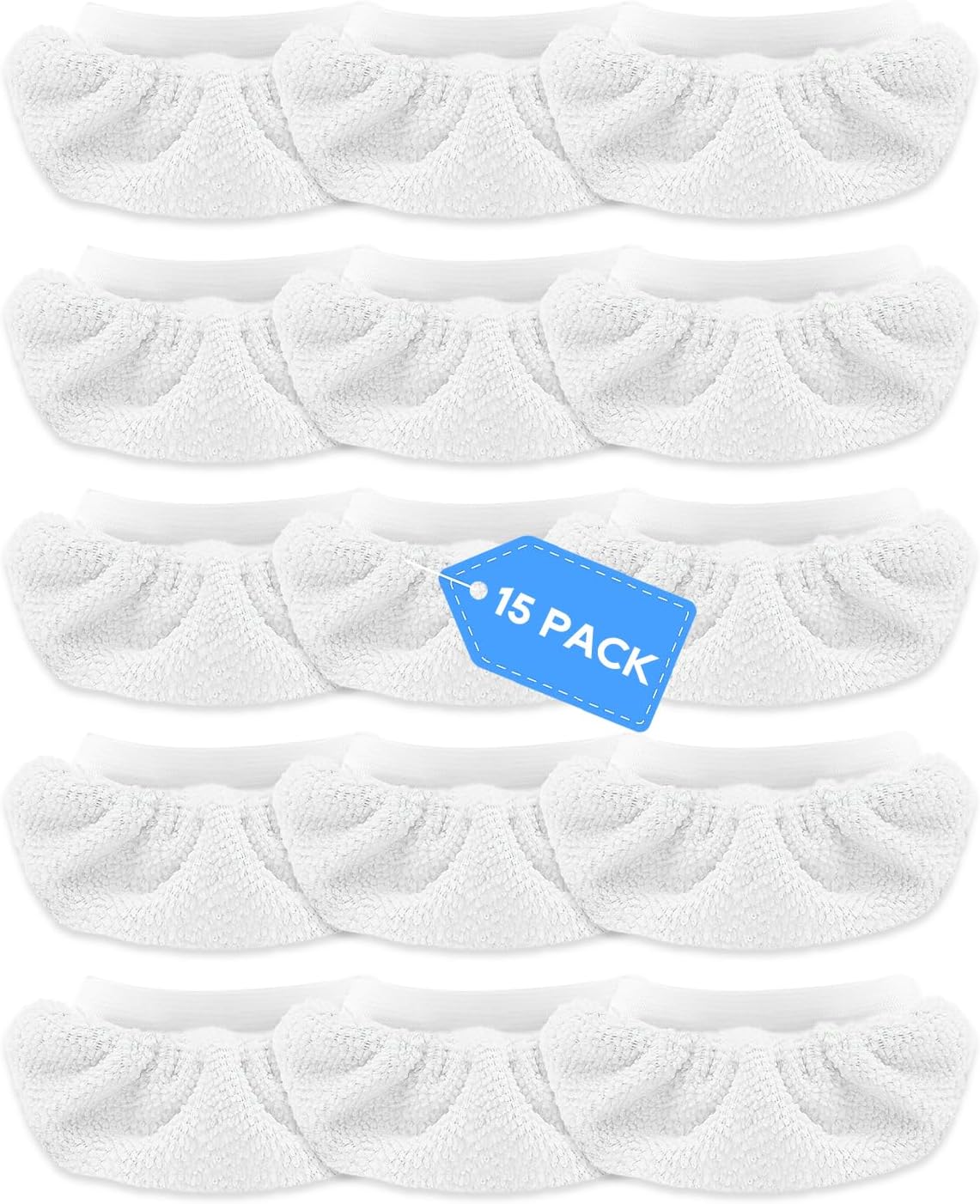 KeeTidy 15 Pack Handheld Steam Cleaner Pads