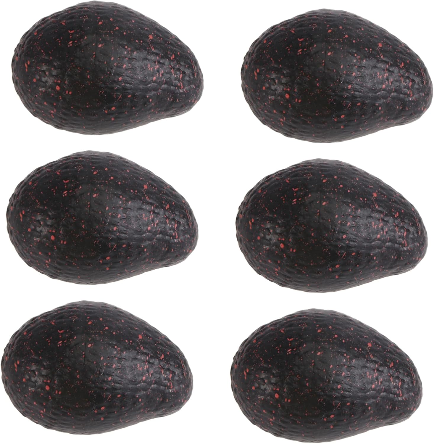Vaguelly 6Pcs Lifelike Avocado Props for Home Decoration