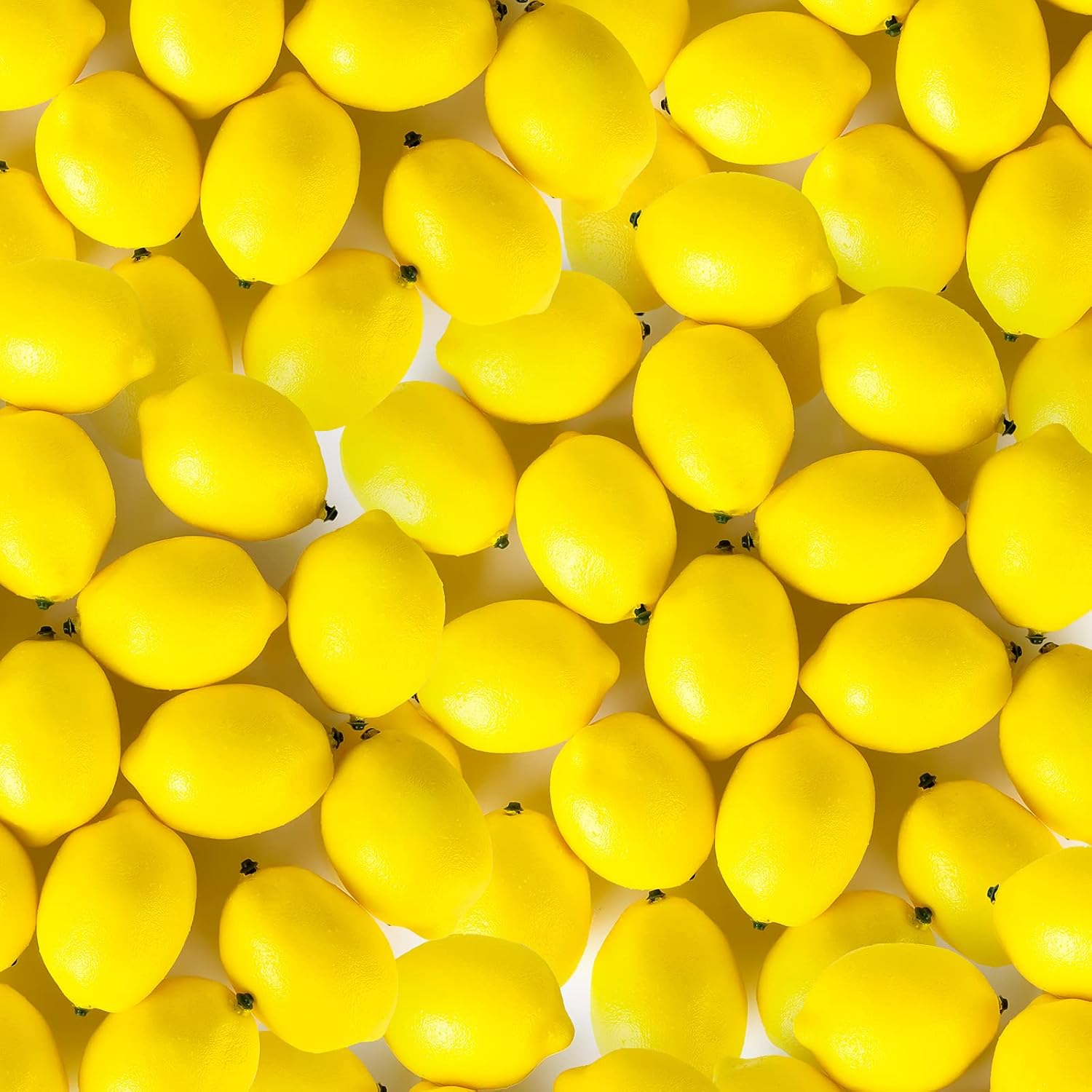 Cindeer Artificial Lemon Decorations 60 Pcs