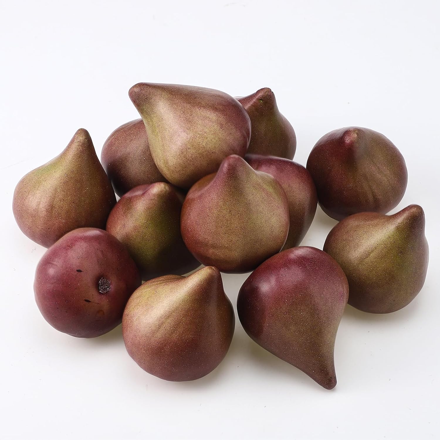 12 Pcs Artificial Figs Realistic Lifelike Home Decor