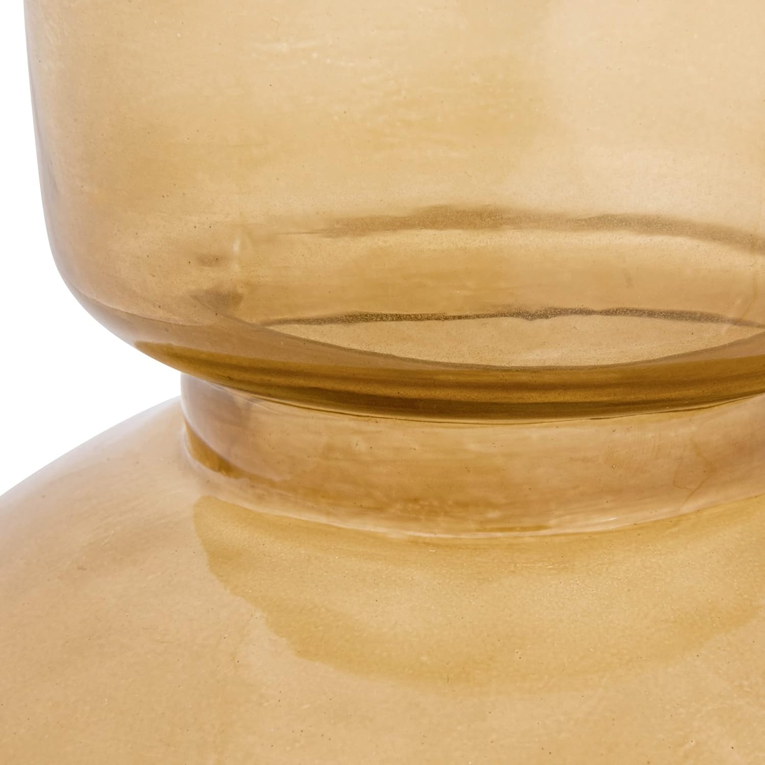 Creative Co-Op Modern Glass Vase Olive Green
