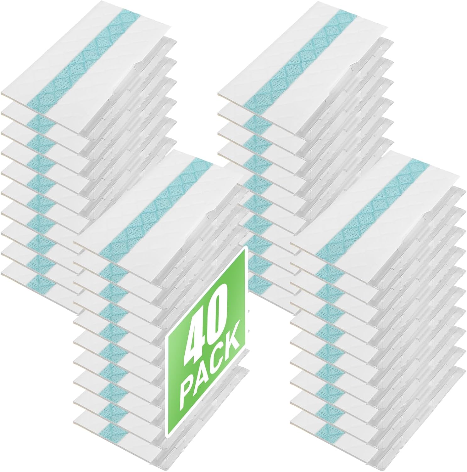 GuanQiao 40 Pack Shark Vacmop Replacement Pads