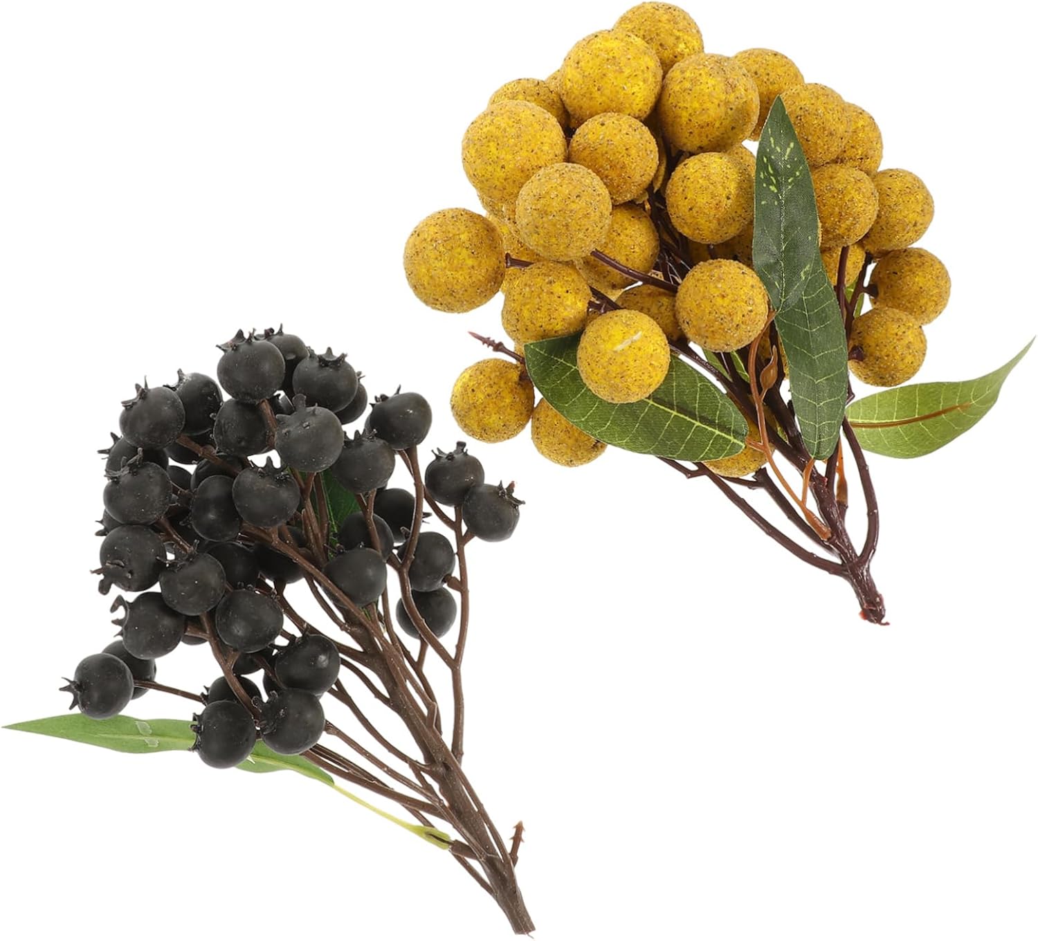 LIFKOME 2pcs Artificial Fruit Skewers for Photography and Decor