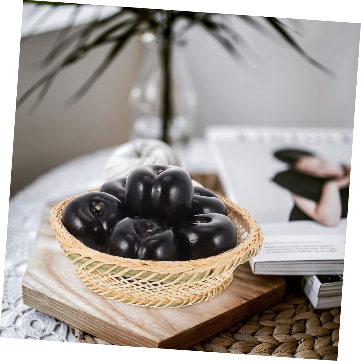 1set Artificial Plum Decor for Home and Photography