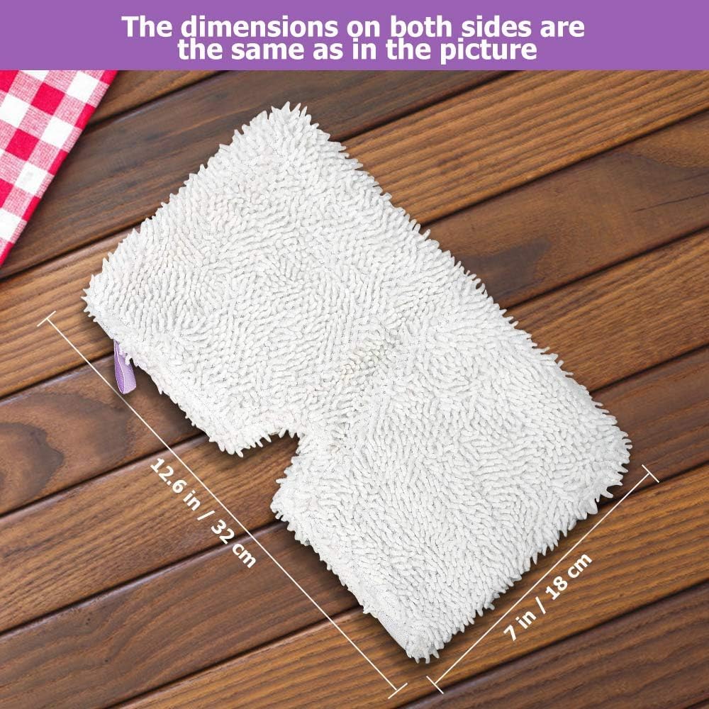 Replacement Steam Mop Pads for Shark Steam Mop S3500 Series 2-Pack