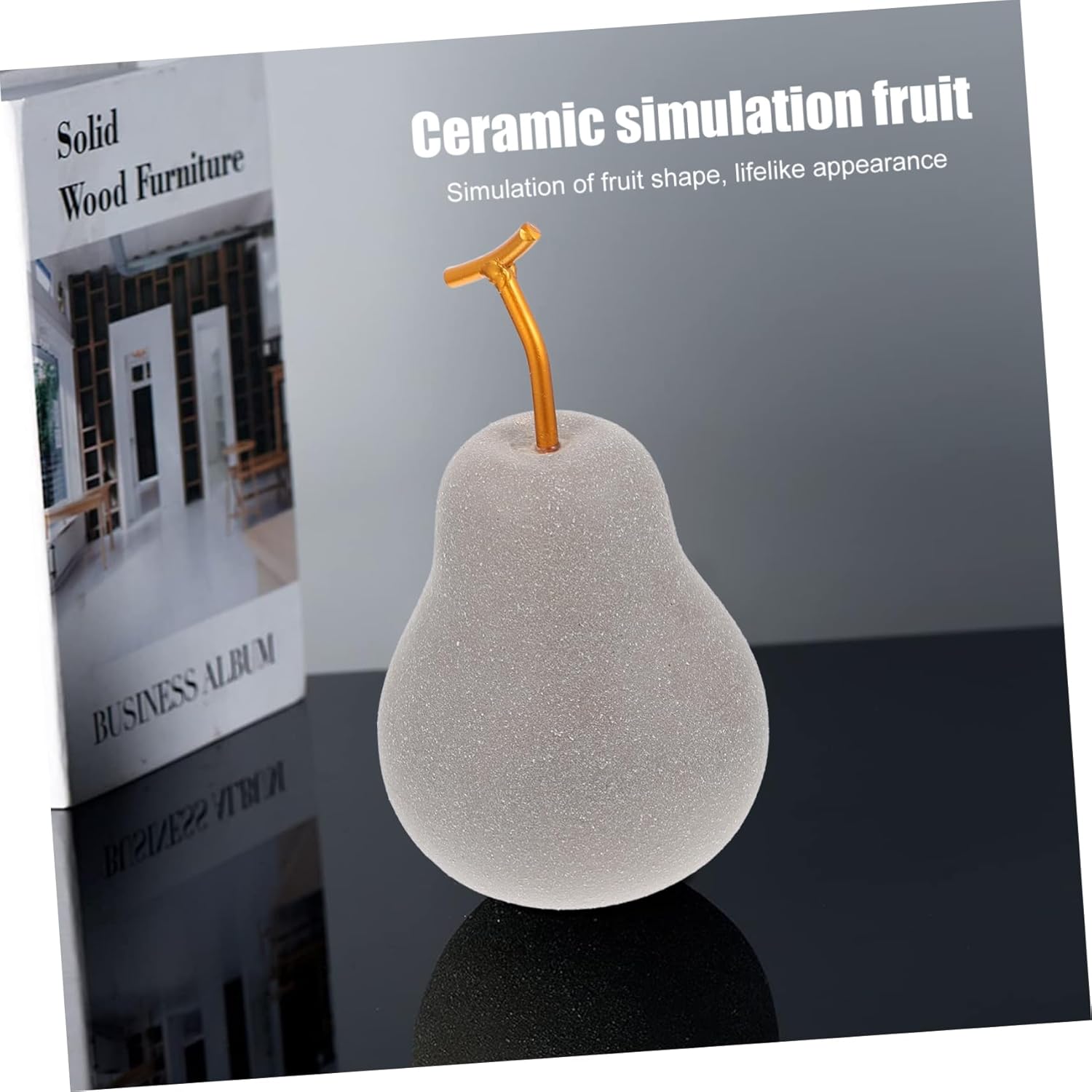 Ceramic Fruit Ornaments for Home and Kitchen Decor