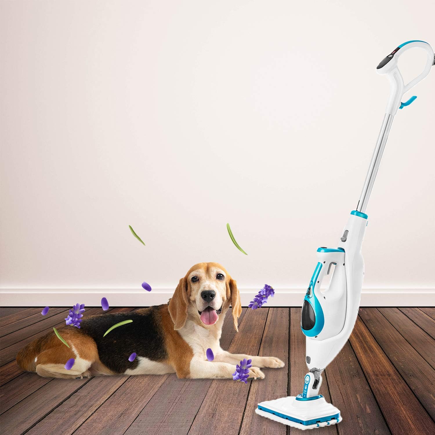 Maitys 24 Pack Steam Mop Scent Discs Lavender