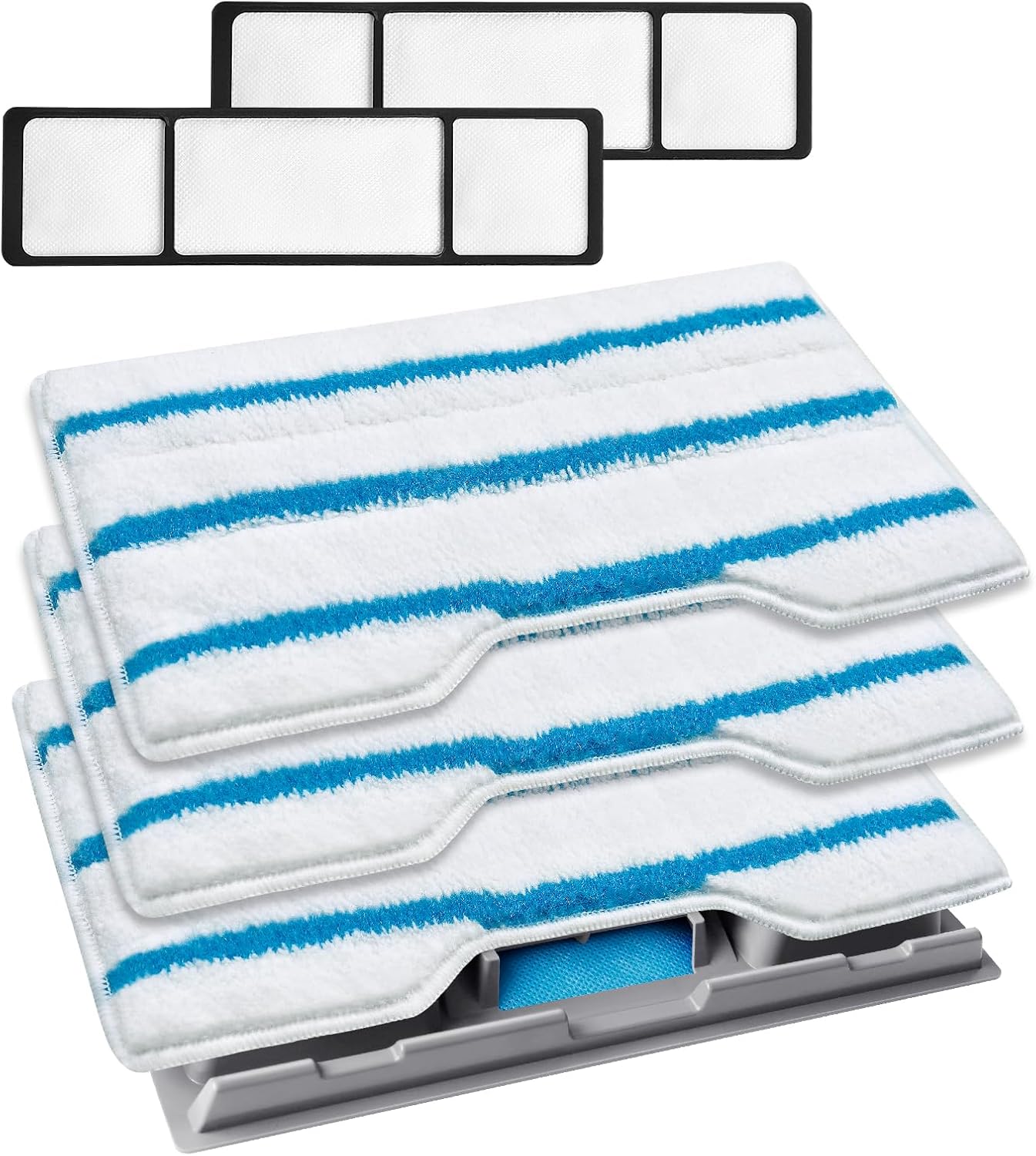 KEEPOW Reusable Mop Pads for Shark Vac Mop