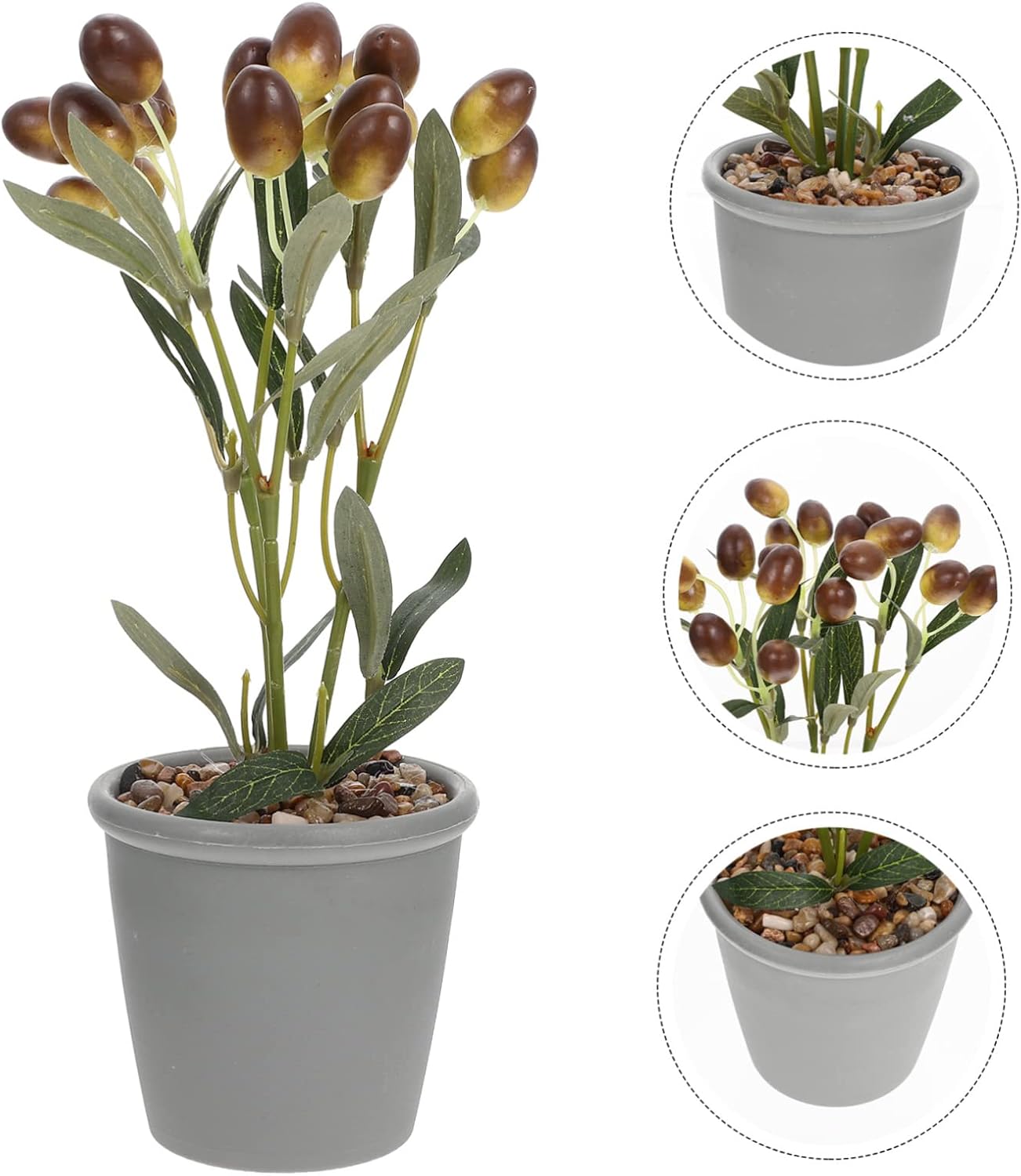 Simulated Fruit Bonsai Artificial Plant 12-Inch Decor