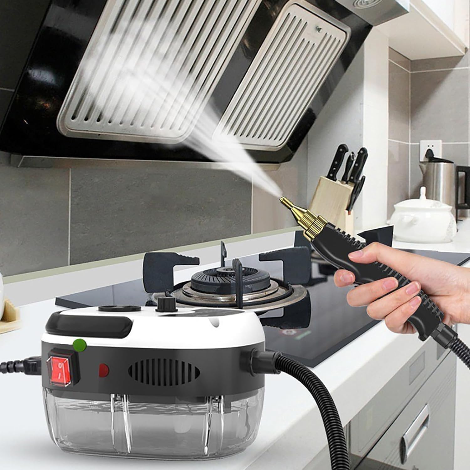 Versora Pro 2500W Steam Cleaner with 10 In 1 Attachments