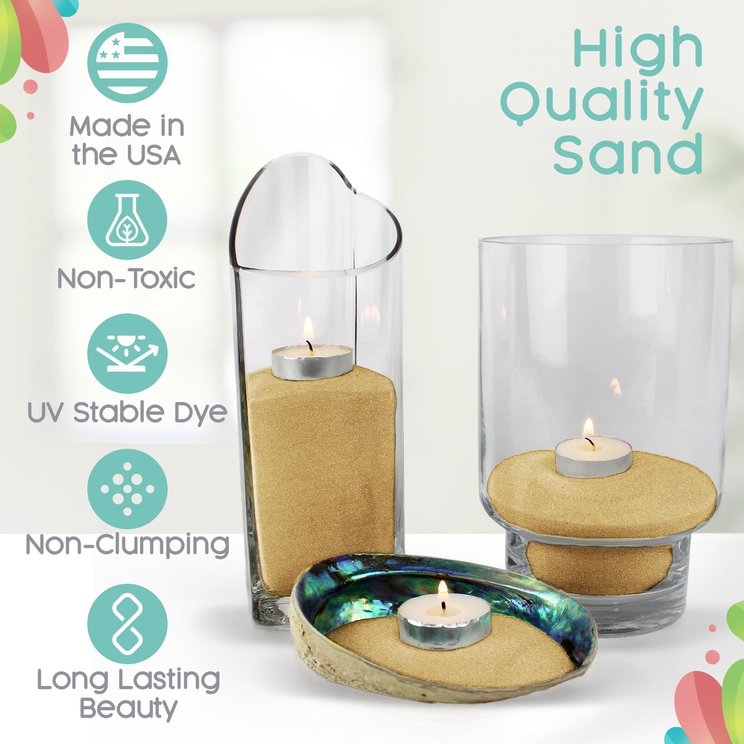 Sandsational Sparkle Tan Unity Sand 1 LB