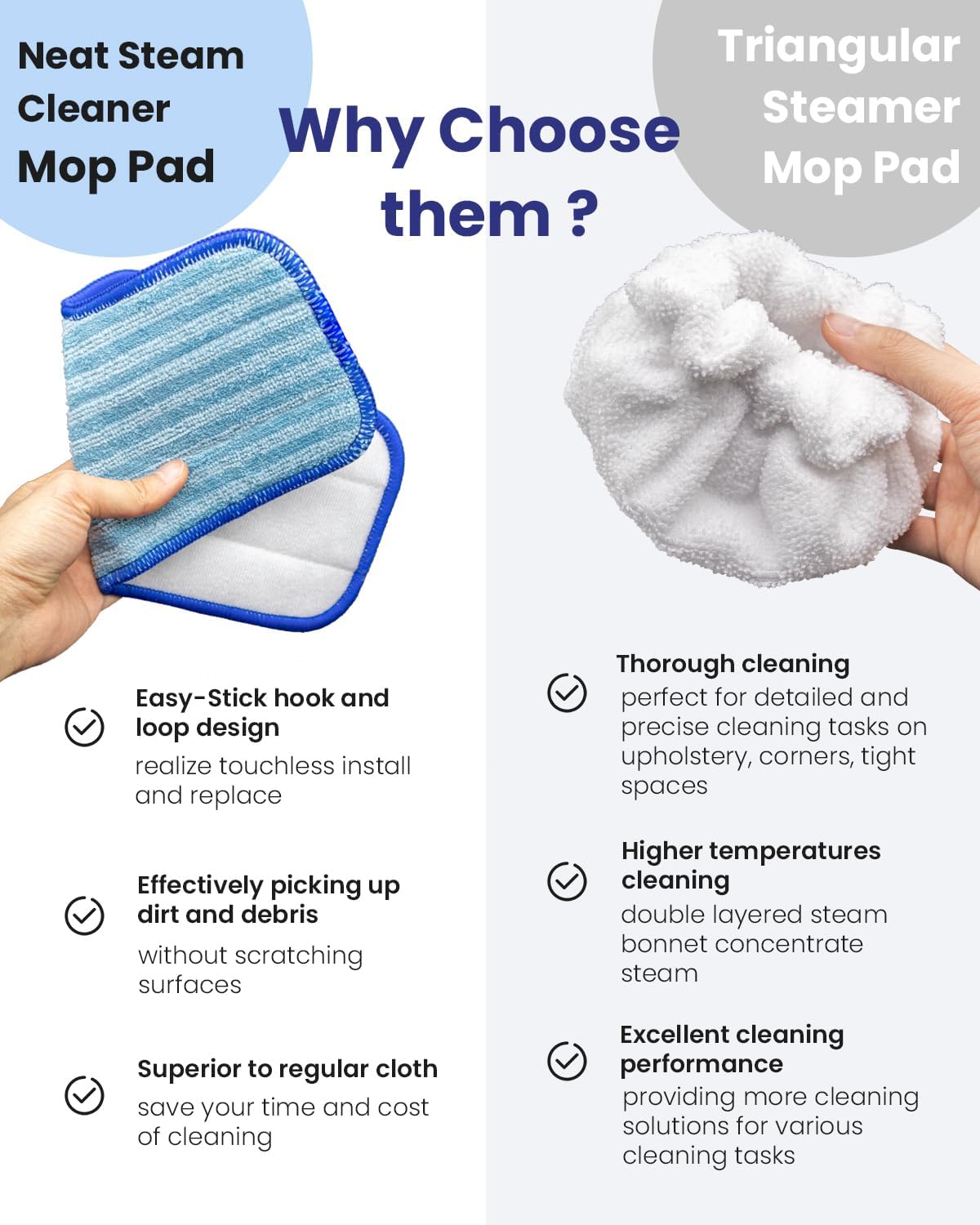 RuannoClean Steam Cleaner Accessories for Dupray