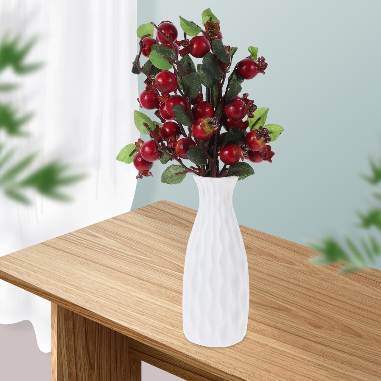 Cabilock 5 Piece Artificial Pomegranate Decor