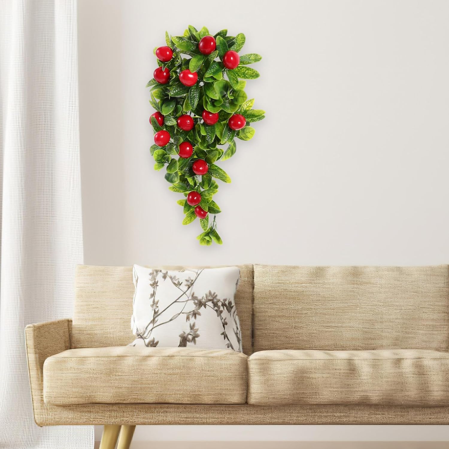 EXCEART Artificial Fruit Vine Hanging Decor