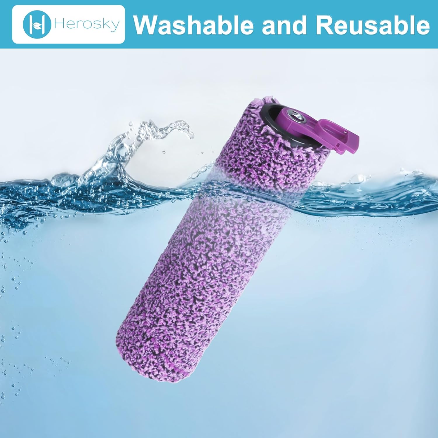 2PCS SD201 Roller Brush for Shark Steam Mop 3-in-1