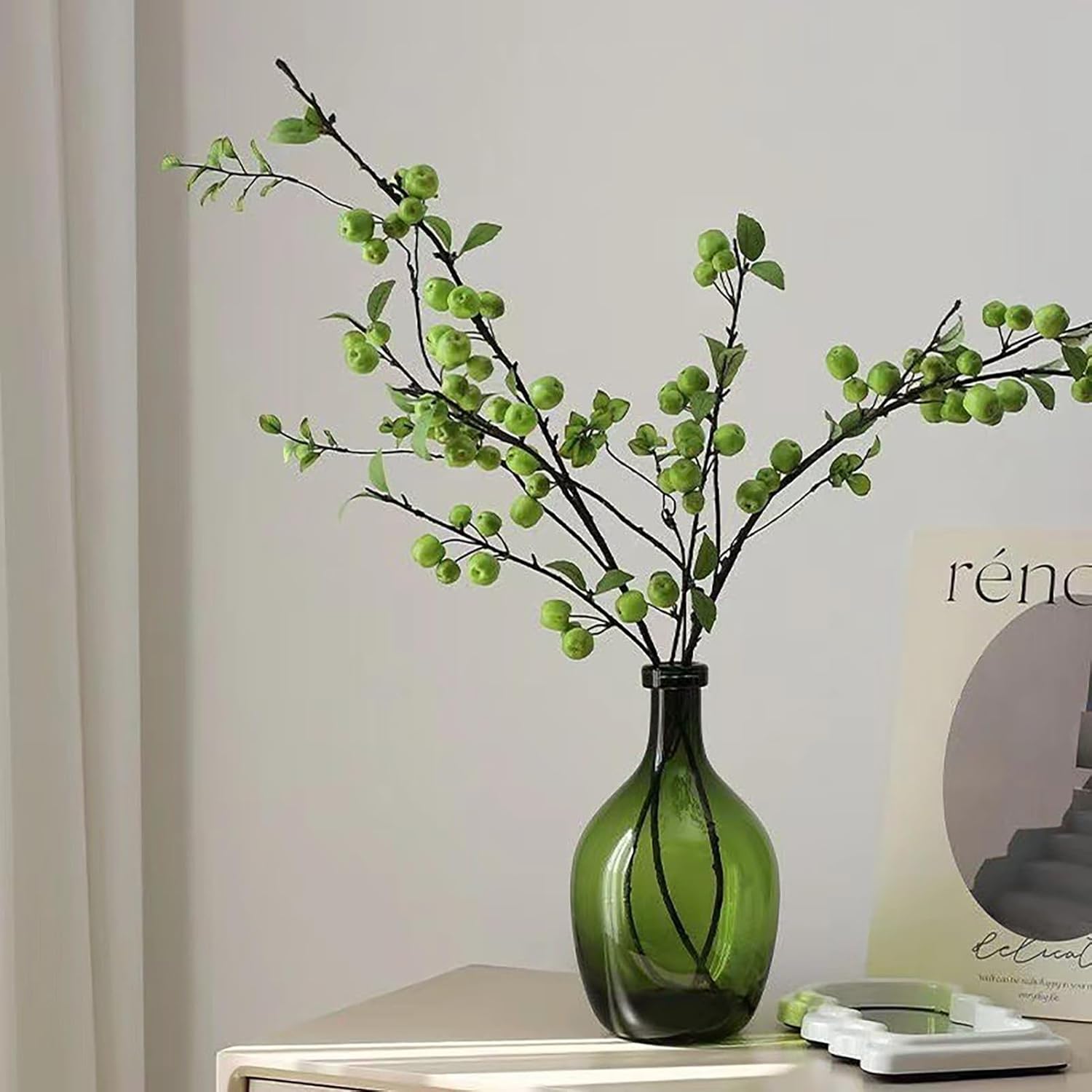 41in Artificial Berry Stems for Wedding and Christmas Decor