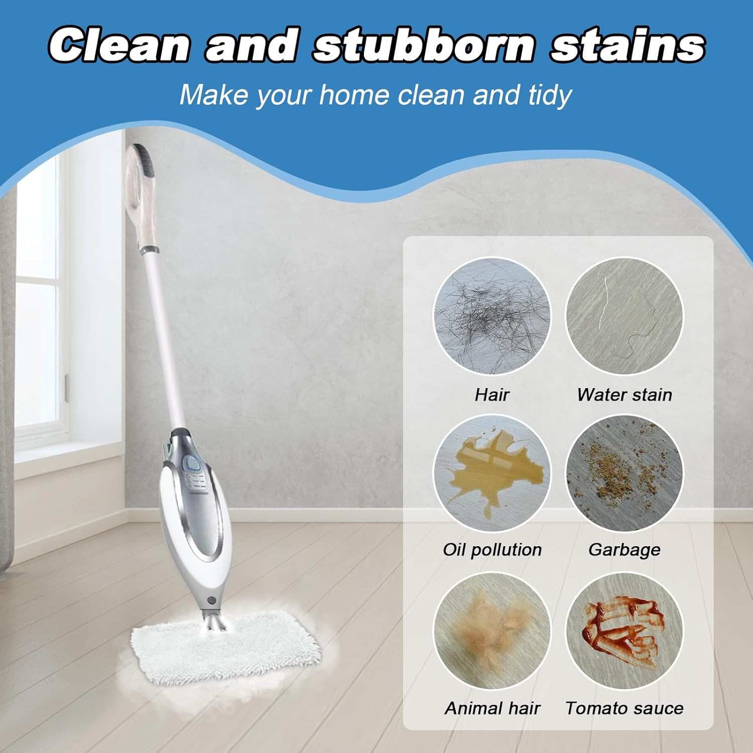3 Pack Steam Mop Pads for Shark Steam Mop