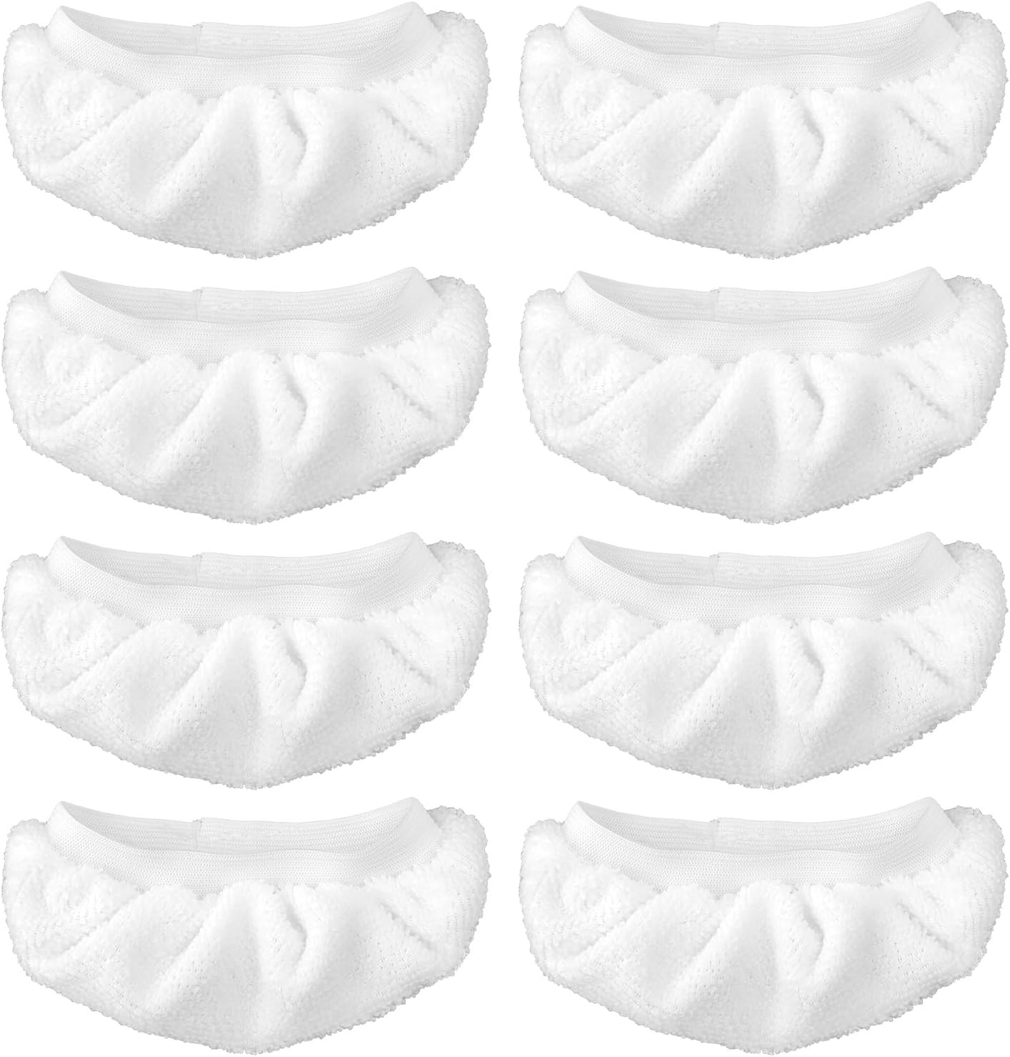 BOXOB 8pcs Steam Mop Pads for Bissell PurSteam Handheld Cleaner