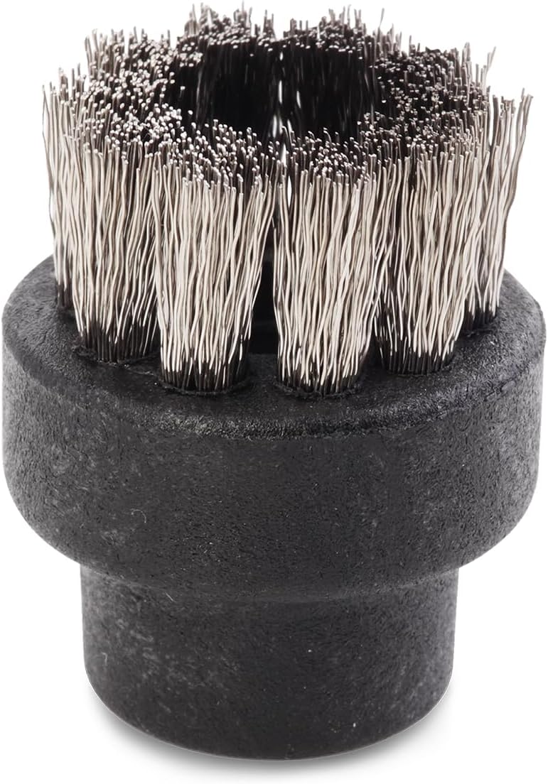 Dupray Small Stainless Steel Brushes - Pack of 10 for Steam Cleaners