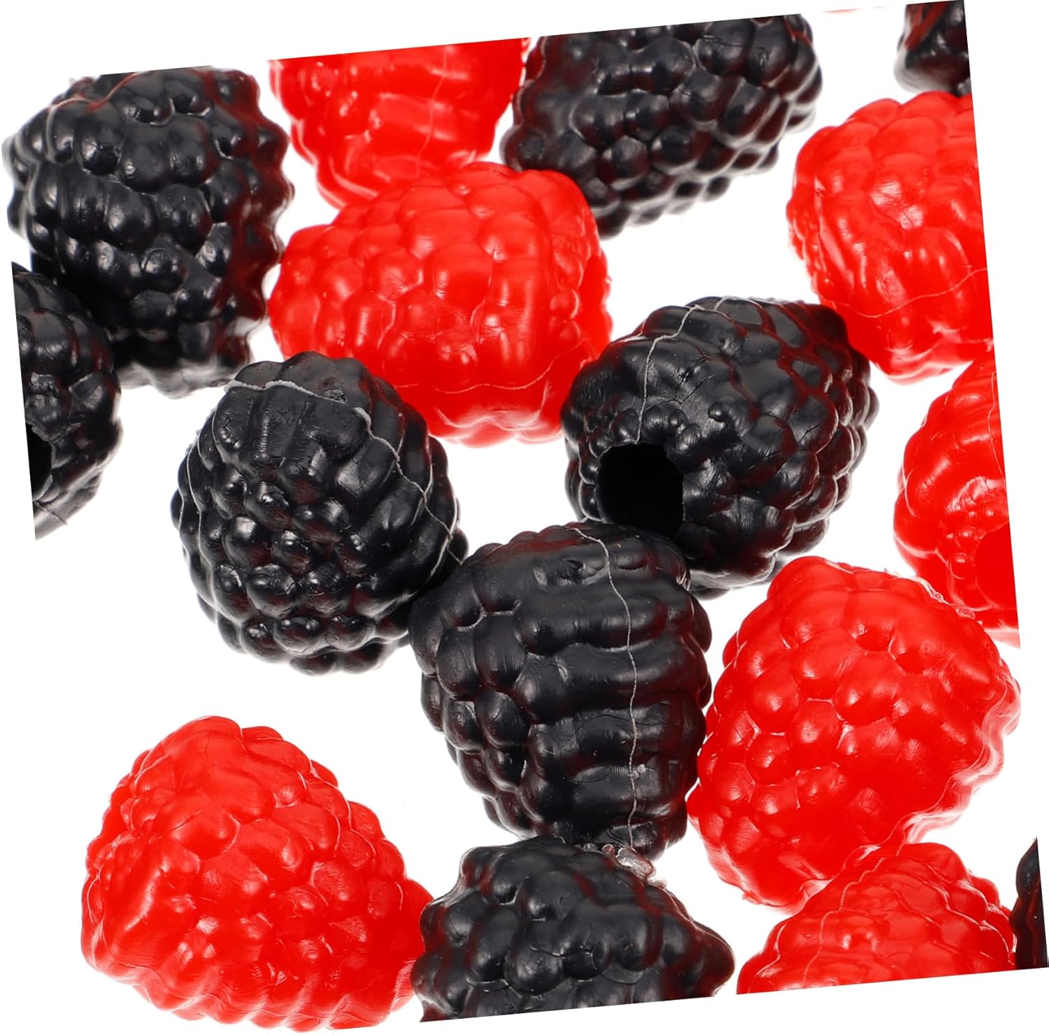 Zerodeko 40pcs Artificial Strawberry Decor Display