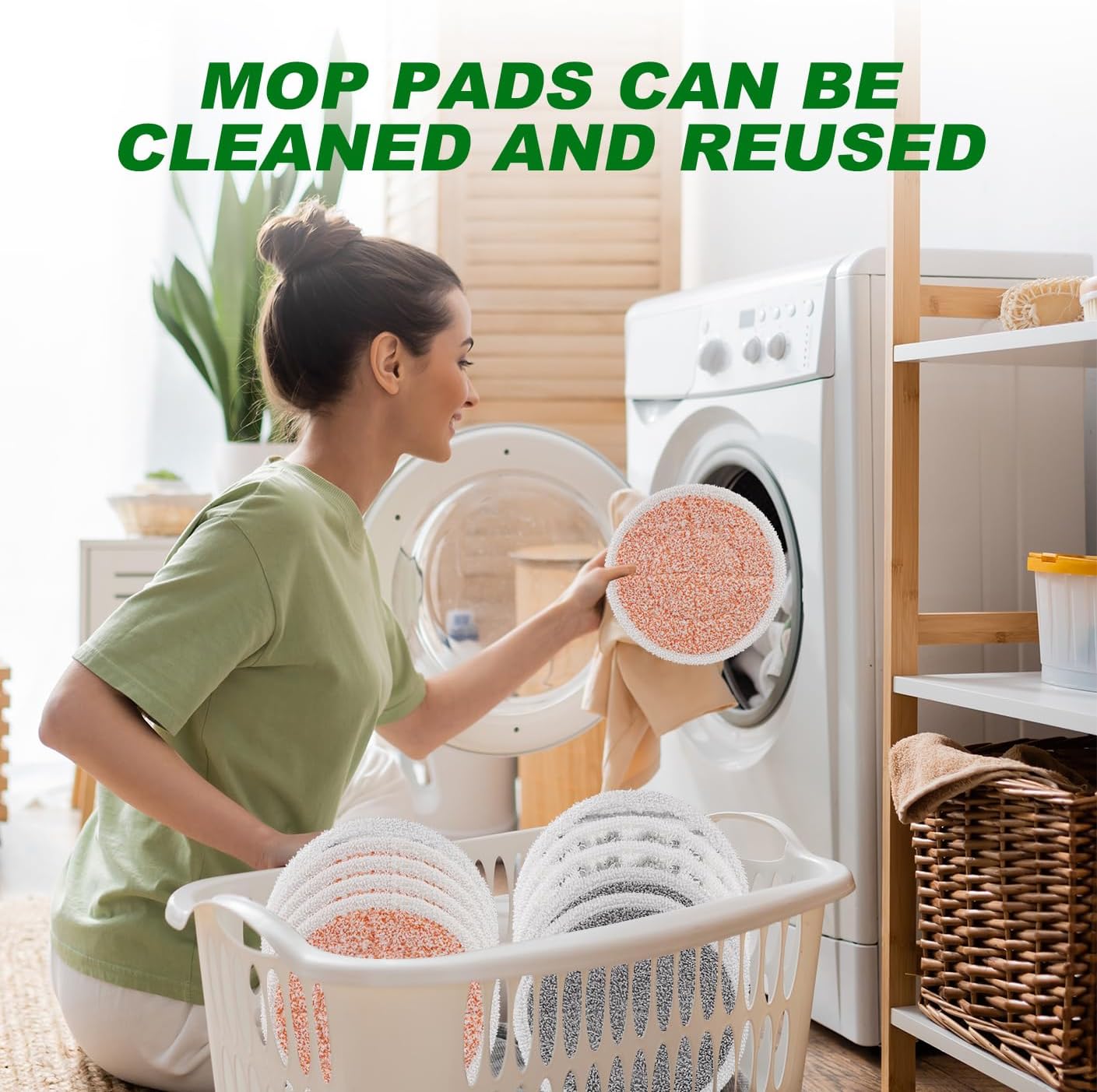 GreeSuit 10 Pack Steam Mop Pads Compatible with Shark S8201 S7001 Series