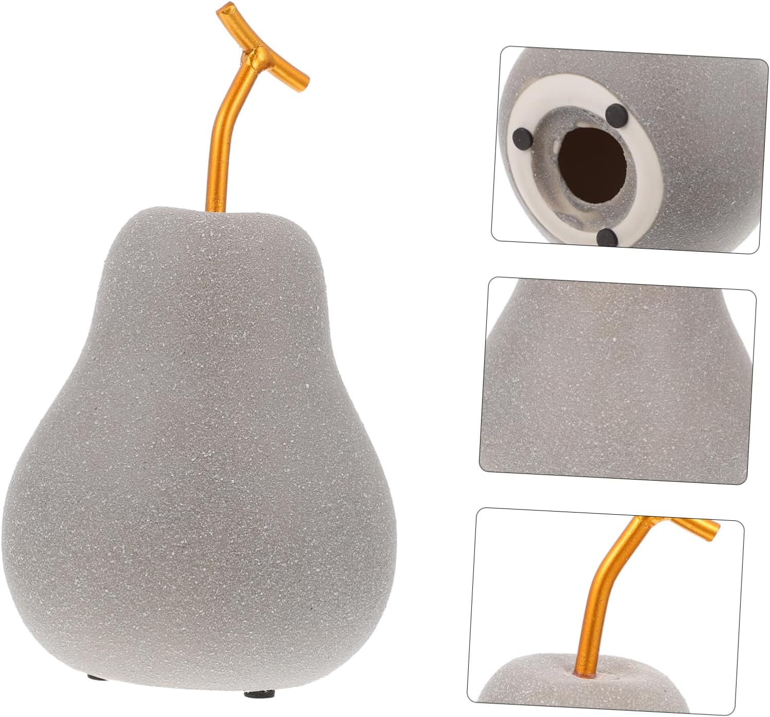 Adorable Ceramic Fruit Shape Ornament for Holiday Decor