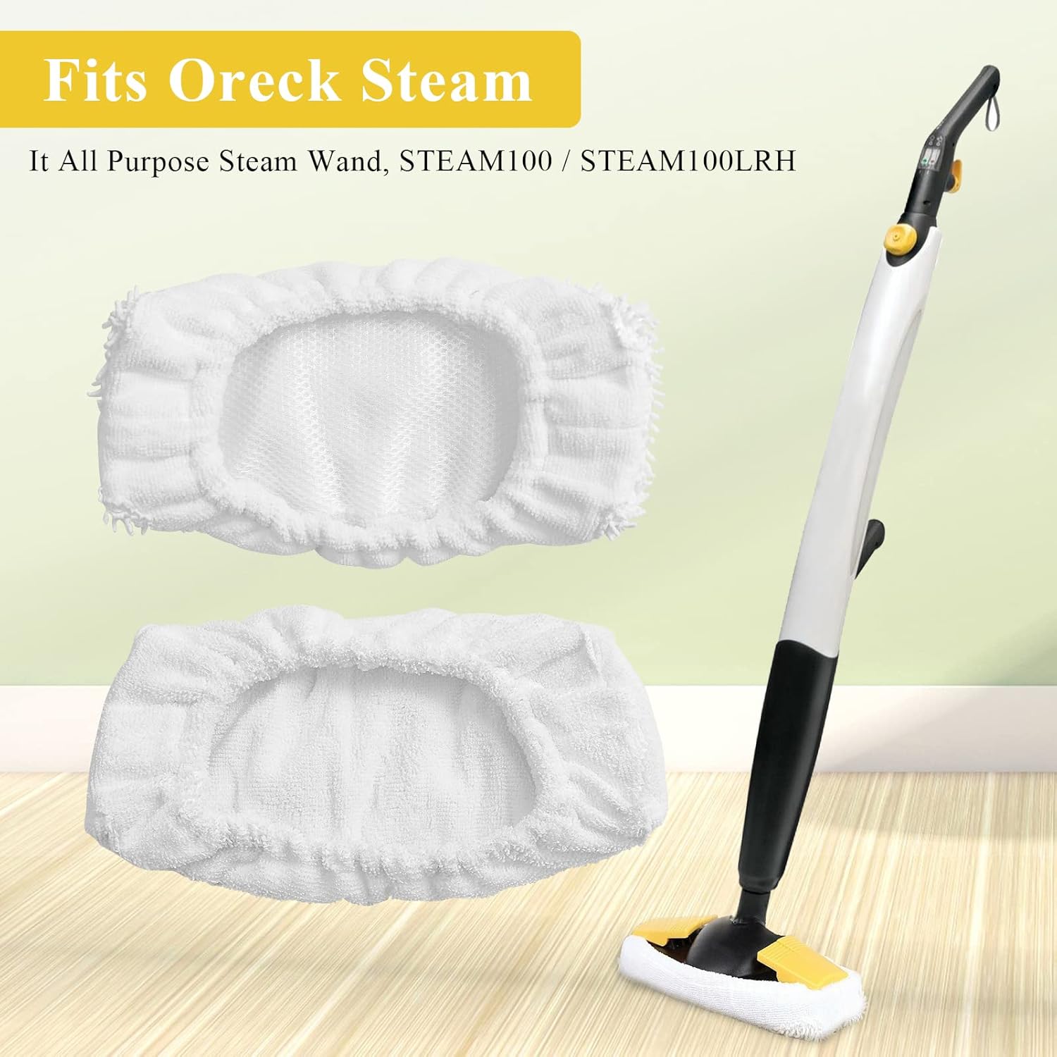Ximoon Reusable Mop Pads 6 Pack for Oreck Steam Mop