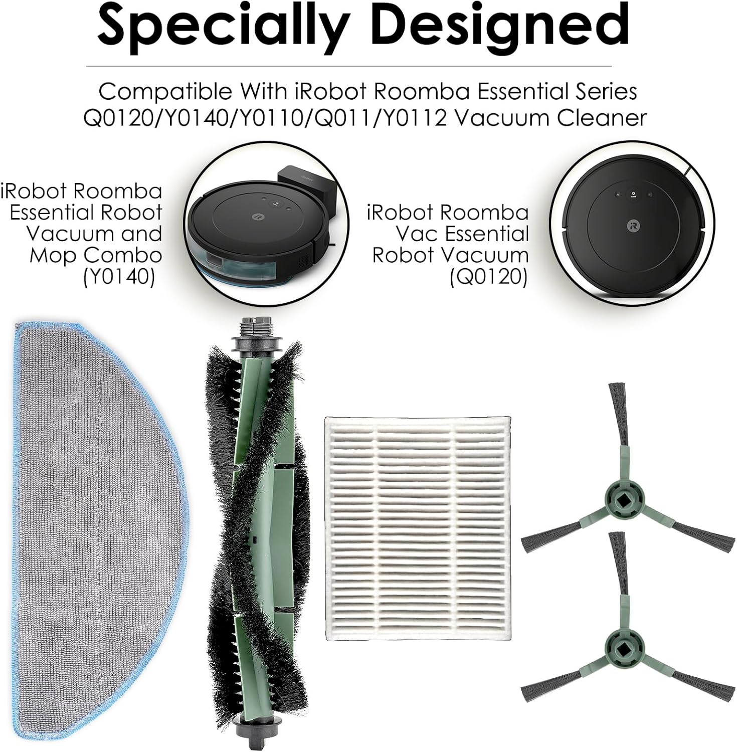22 Piece Y0140 Accessories Kit for iRobot Roomba 105 and Q0520