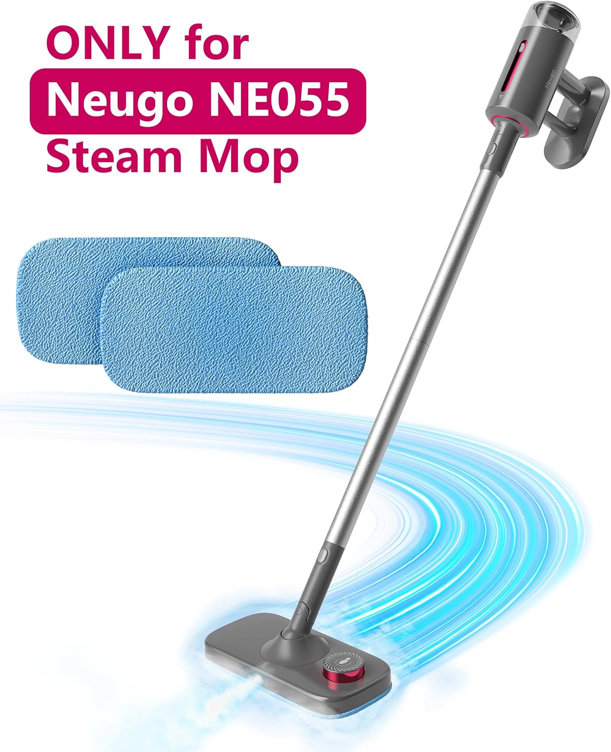 Neugo Replacement Pads 2 Packs for NE055 Steam Mop