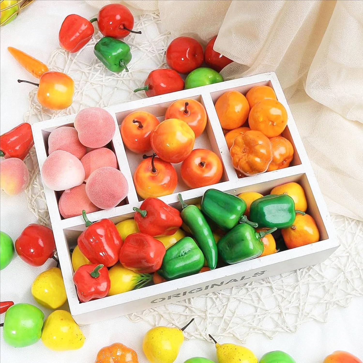 20Pcs Artificial Red Cherries Party Decor