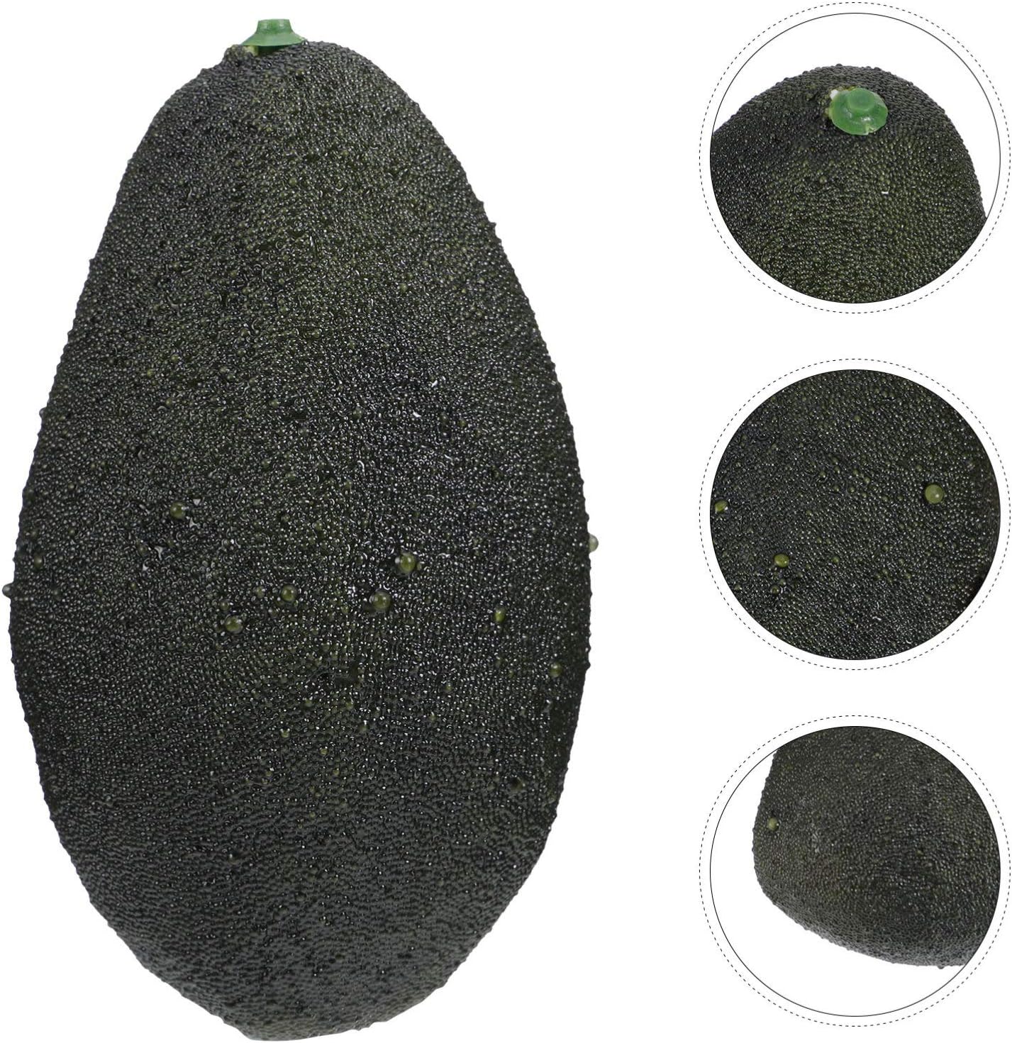 Hemoton 5pcs Realistic Artificial Avocado Decorations
