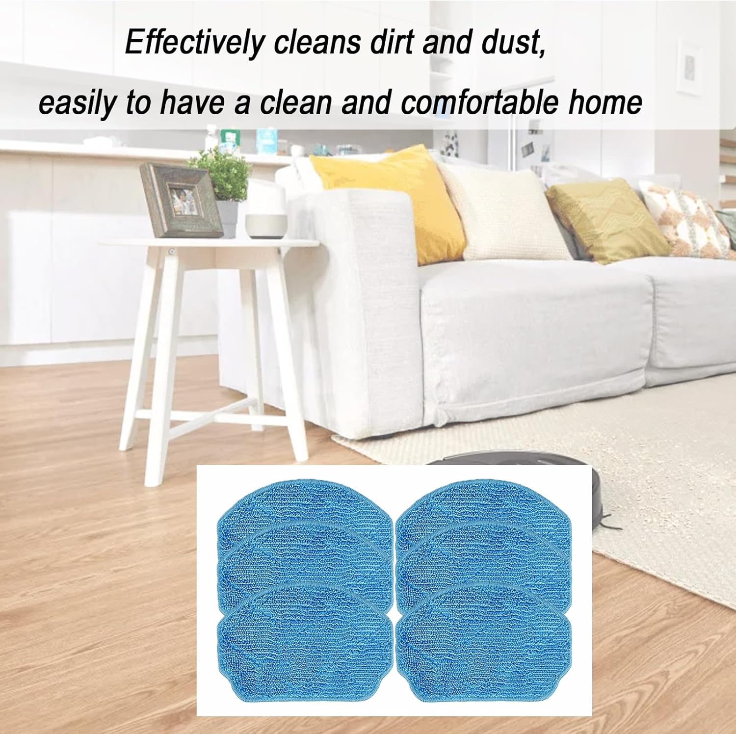 Reusable Microfiber Mop Pads for MAMNV BR150 BR151