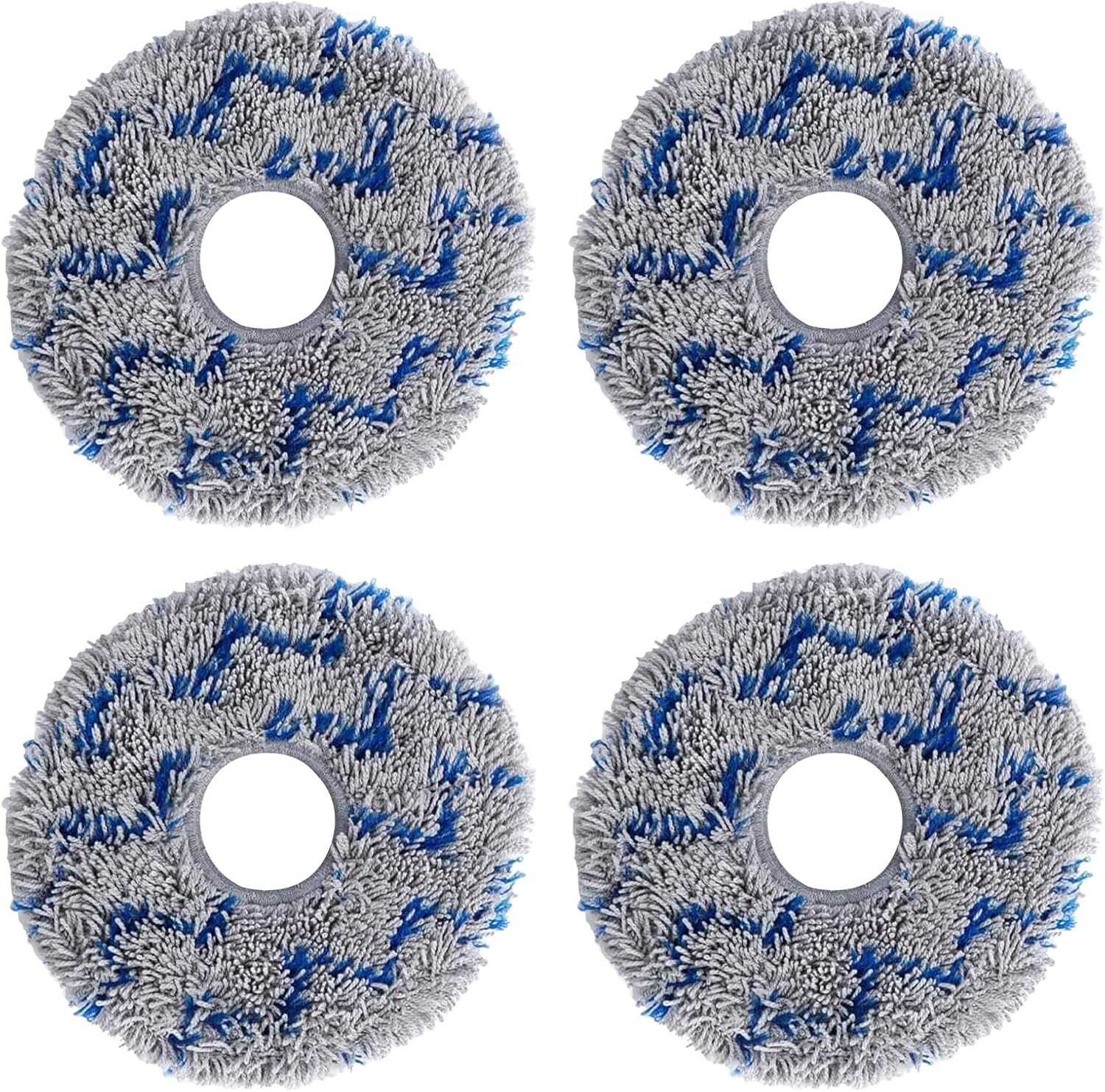 Kingsea Replacement Washable Mop Pads for ECOVACS DEEBOT OZMO X1 Omni Turbo