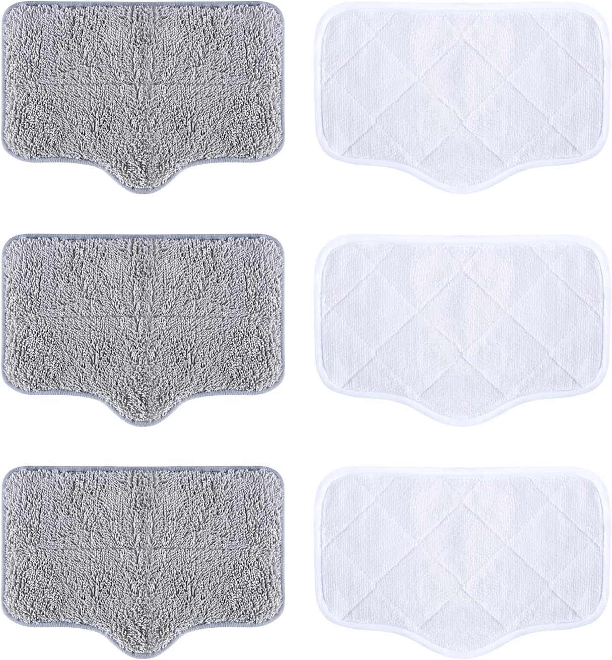 ScrubWiz 6 Pack Steam Mop Replacement Pads