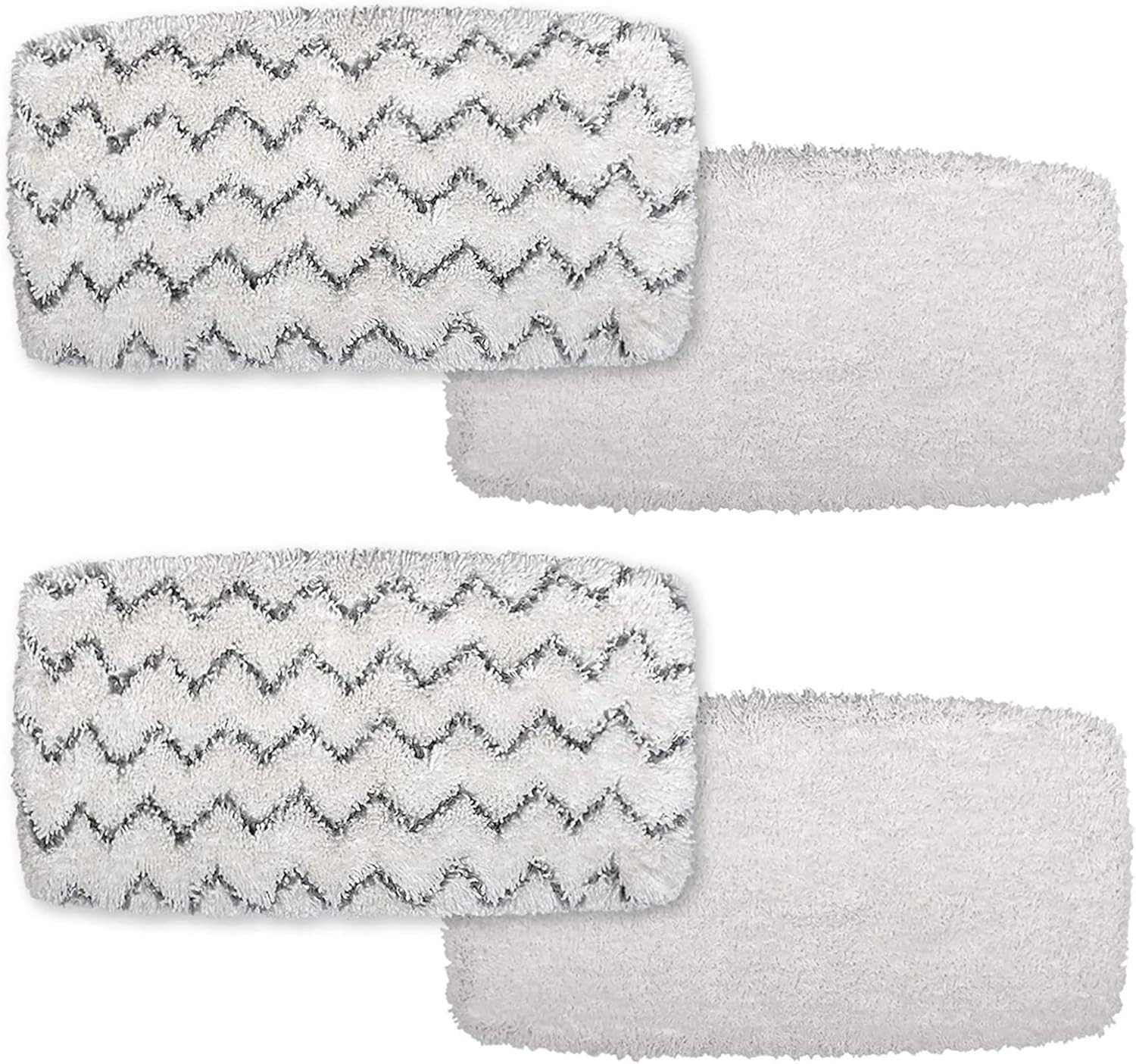 Flammi 1252 Vac Steam Mop Pad 4 Pack