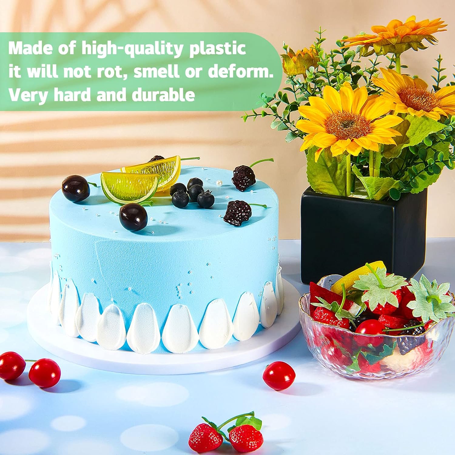 50 Pieces Artificial Fruit Set for Christmas Decor