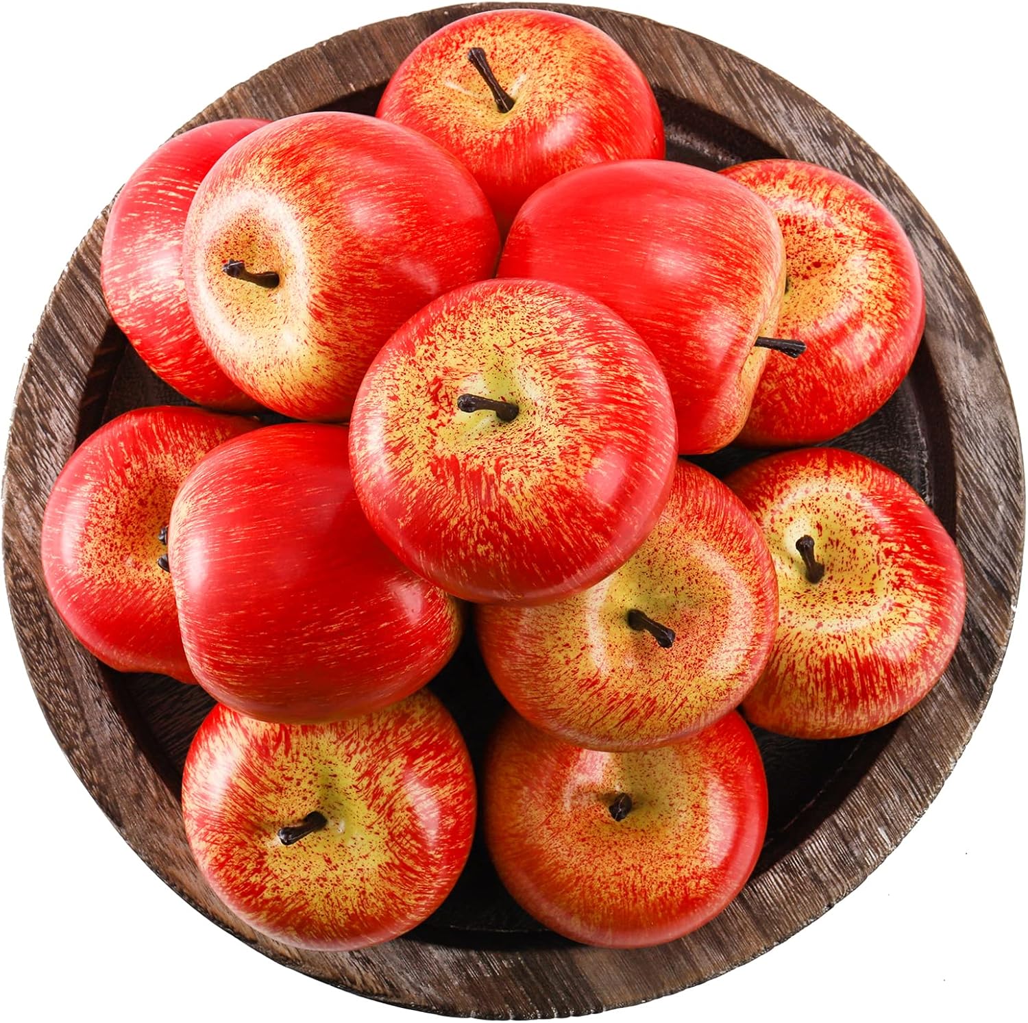 ZEAYEA 20 Pcs Artificial Apples for Home Decoration