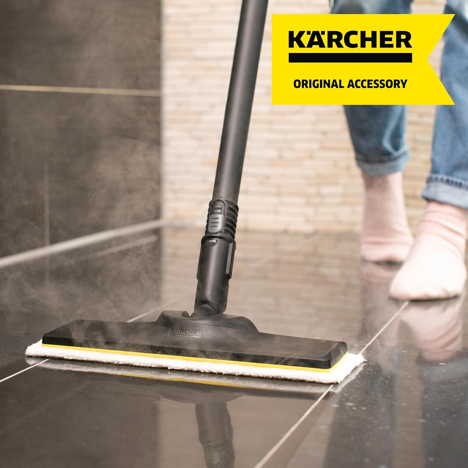 Karcher Steam Cleaner Floor Pads 2 Pack