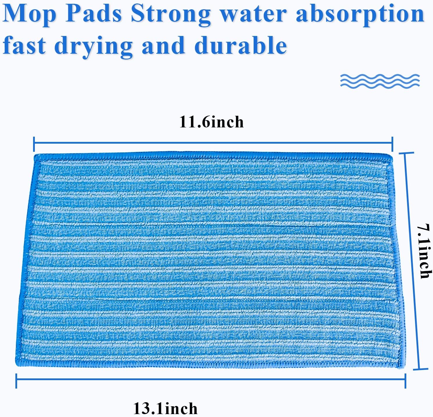 Ximoon RMF 4X Ultra Clean Pads for Steam Mops